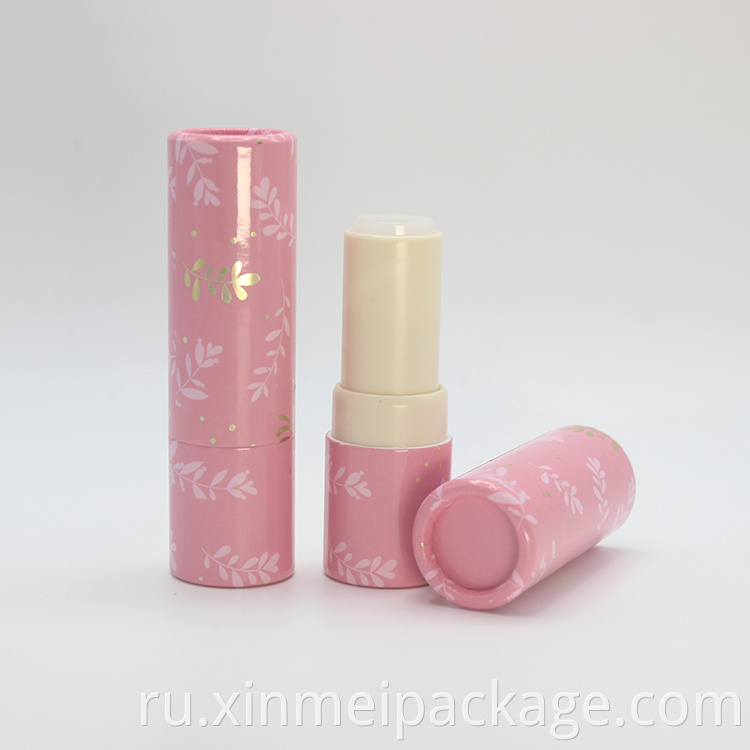 empty lip balm tube